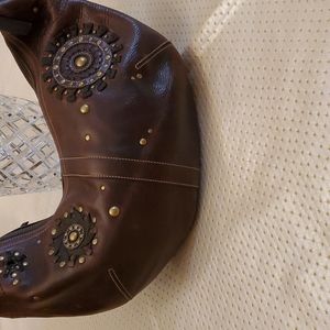 Coach leather handbag